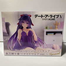 DATE A LIVE V Desktop Cute Figure Toka Yatogami Nightwear ver. Renewal Purple