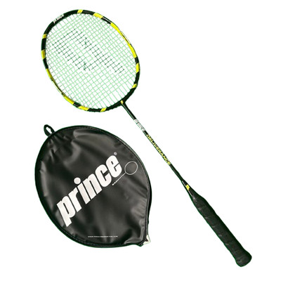 PRINCE Deliverance Badmintonschläger Graphite Grip Größe G3 W93gm gelb schwarz sehr guter Zustand
