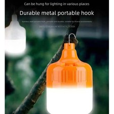 Waterproof Solar LED Light Rechargeable Outdoor Energy Saving Bright Bulb