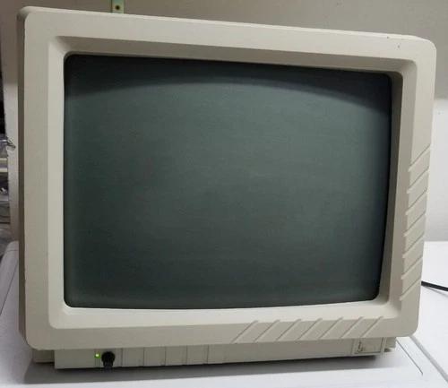 Monitor Vintage Rare '80 20" Monocrome ETAP Belgium Mainframe TETRACO