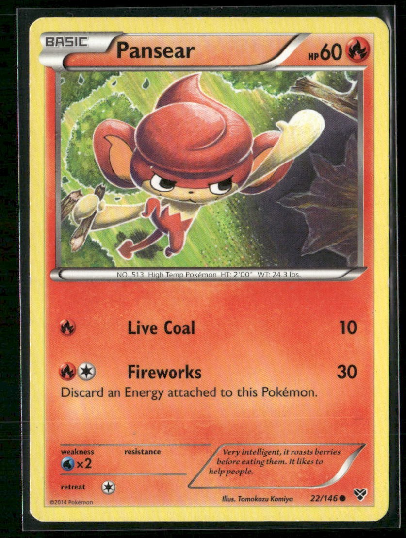 Pansear XY Base Set 22/146 Regular MP