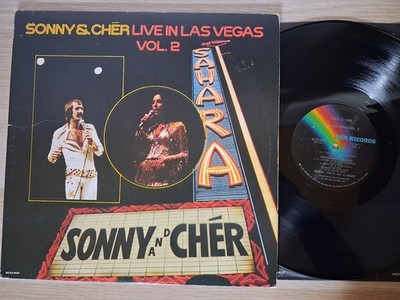 Sonny & Cher, Live in Las Vegas Vol. 2, orig. US-Doppel-LP, 1973, FOC, OIS
