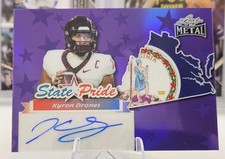 2025 Kyron Drones Leaf Metal Purple Prismatic Auto /10 State Pride《Slab Ready》🔥