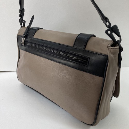 rag & bone Damen Schultertasche braun Leder gold Logo Reißverschluss authentisch - Bild 18 von 24