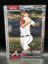 2026 Topps Series 1 - Spencer Strider #79 Silver Crackle Foil
