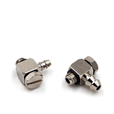 SMC M-5ALU-4 Barb Elbow connector Fitting for Soft Tubing New  *qq