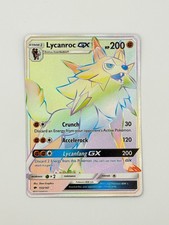 Lycanroc GX (Segreto) - SM - Ombre Brucianti 155/147 Arcobaleno Raro LP