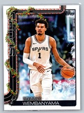 2025-26 Topps Holiday Basketball Victor Wembanyama #H156