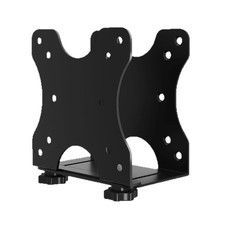Small PC Mount Computer Holder Wall Mount Easy Installation Space Saving