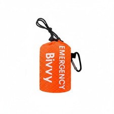 Emergency Bivy Bag Includes Whistle Thermal Rescue Sleeping Bag Heat Reflective