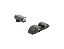 Optic Compatible Sight Set for Glock - XL Tall Green Tritium OrangeOutline .3...