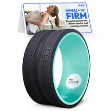 Wheel Foam Roller - Targeted Back  Neck Pain Relief, Muscle Massage, Trigger...