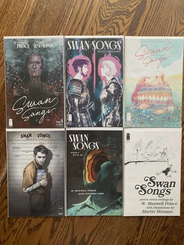 Swan Songs #1-6 Complete Series Set (Image 2023)W Maxwell Prince Lot 1 2 3 4 5 6