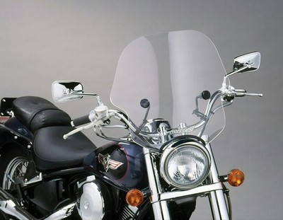 Slipstreamer SS-10 Viper Windshield 1'' Clamp Clear SS-10-C