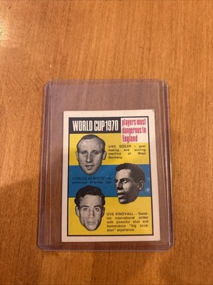 1970 Anglo Confectionery World Cup 1970/Learn the Game Seeler ALBERTO #36 CS127