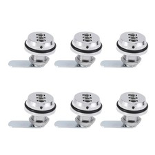 6X Legierung Code Kombination Vorreiber Ohne Schluessel Pfosten Post Box Ka6240