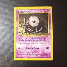 The Pokémon Company Unown [U] 51/75 Neo Discovery Uncommon Regular EN 2001 40 HP on eBay