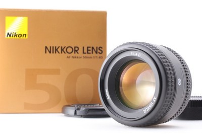 [Almost Unused] Nikon AF Nikkor 50mm f/1.4 D Standard Prime AF Lens From JAPAN