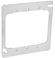 Topaz 52C20A 4 Sq Two Gang Device, PVC, 2 Gang, Electrical Box