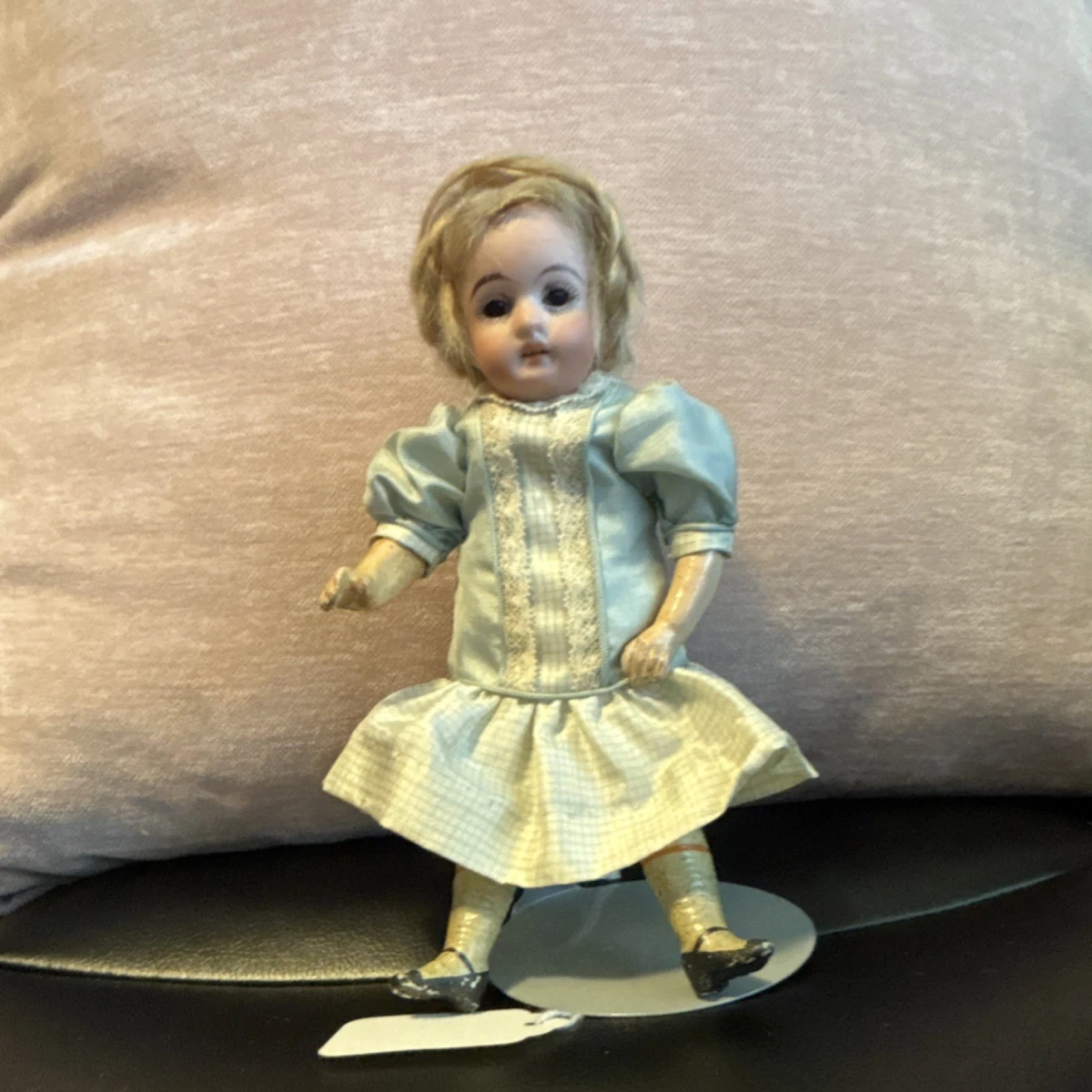Small German Bisque Doll In Antique German Bisque Dolls for sale