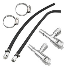 HVAC Heater Hose Assembly with Metal Tee Connector for GM Vehicles 20002014