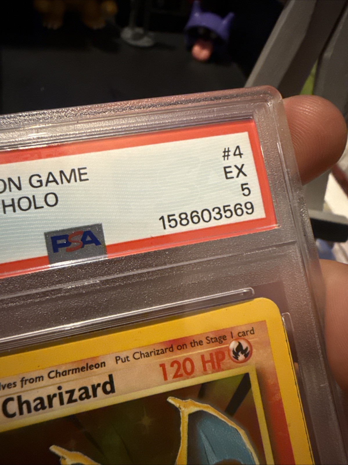 1999 Pokémon Base Set Unlimited Charizard — PSA 5 Holo 4/102🔥 view 22