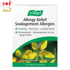 A.Vogel Allergy Relief 120 Tablets Natural Non-Drowsy Sinus & Allergy Aid Canada