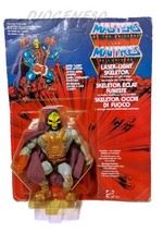 MASTERS OF THE UNIVERSE 1988 LASER LIGHT SKELETOR ECLAT FATESTE MOC SEALED MOTU