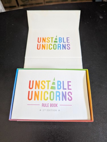 UNSTABLE UNICORNS Card Game 2nd Edition CARDS SEALED 2019 - Picture 12 of 14