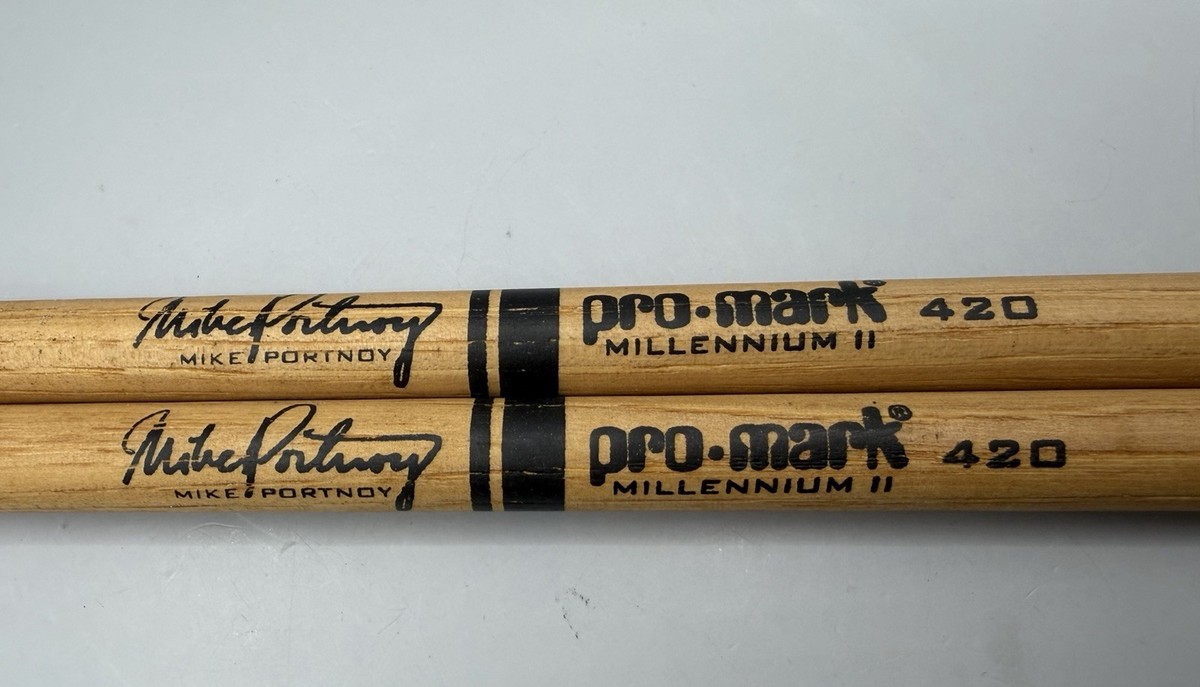 Mike Portnoy Dream Theater Tour Concert Drumsticks Pro Mark 420