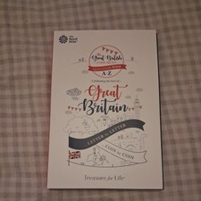 2018 10p Full Alphabet Letter 26 Coin Set A to Z in Album Royal Mint 