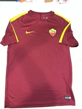 AS Roma Nike Training Football Shirt Soccer Jersey Mens Size MD