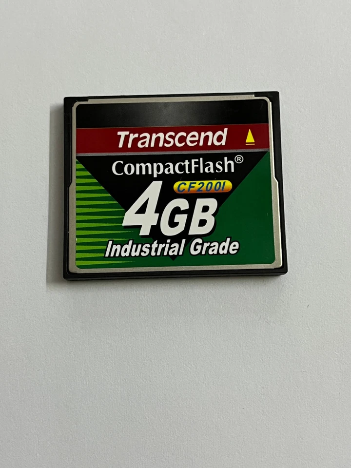 Transcend TS4GCF200I 4GB Industrial Grade Compact Flash CF Card 220X CF200I SLC - Image 3 of 4