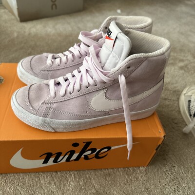 light violet nike blazers