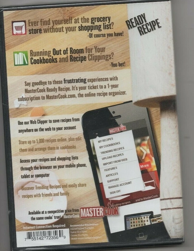 Mastercook Ready Recipe PC, NEW. - Image 2 of 2