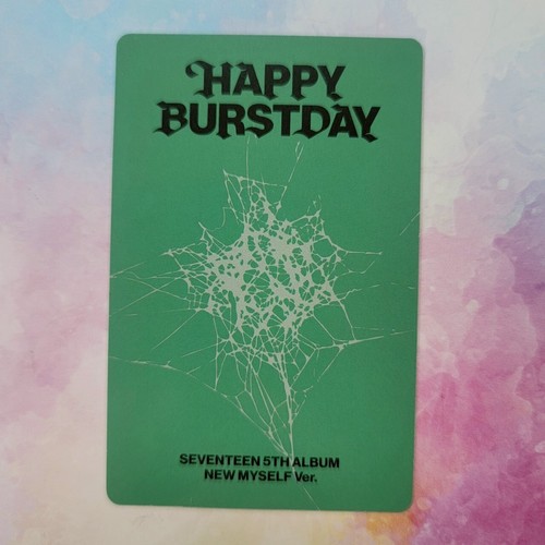 SEVENTEEN HAPPY BURSTDAY NEW ESCAPE MYSELF BURSTDAY ver. 5th Album Photo card - Picture 12 of 301