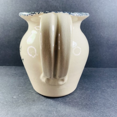 Vintage Casey Pottery Pitcher Hand Made Marshall Texas USA Birdhouse Scene 6”T - Picture 4 of 6