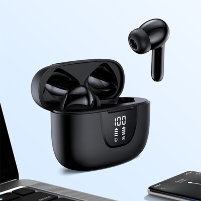  Bluetooth 5.3 Headset TWS Wireless Earphones Earbuds Stereo Headphones Sport US