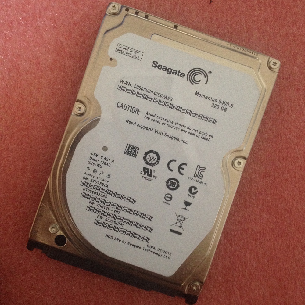 Seagate 320 GB 5400 RPM ST9320325AS 2,5