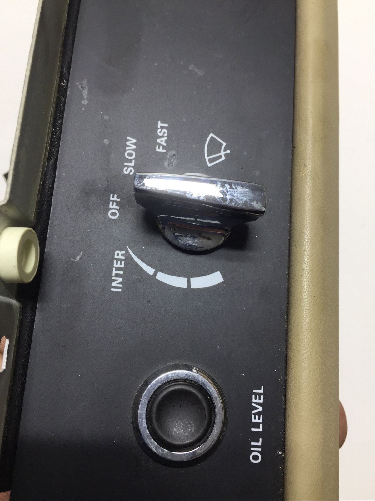 1986 Rolls Royce Silver Spur Wiper Oil Level Panel Dim Refuel Control Switch 