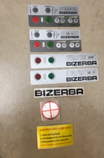 NEW BIZERBA STICKER LABEL DECAL FOIL OVERLAY