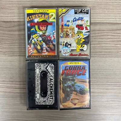 36 UNTESTED SINCLAIR ZX SPECTRUM COMPUTER GAMES CASSETTE TAPES