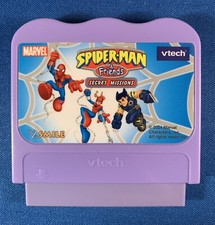 Vtech VSmile Spiderman And Friends Learning Cartridge Marvel Game