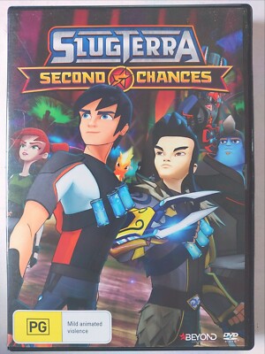 Slugterra Second Chances (Region DVD) LIKE NEW, FREE Next Day