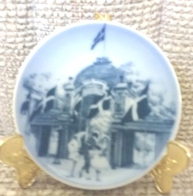 Copenhagen Denmark Wall Plate Peter Heering Liqueur Series Tivoli Main Entrance