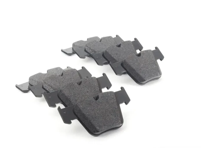 Juego de pastillas de disco de freno delanteras con sensor de desgaste para Mercedes CL63 CL65 S63 S65 Foto 4 de 4