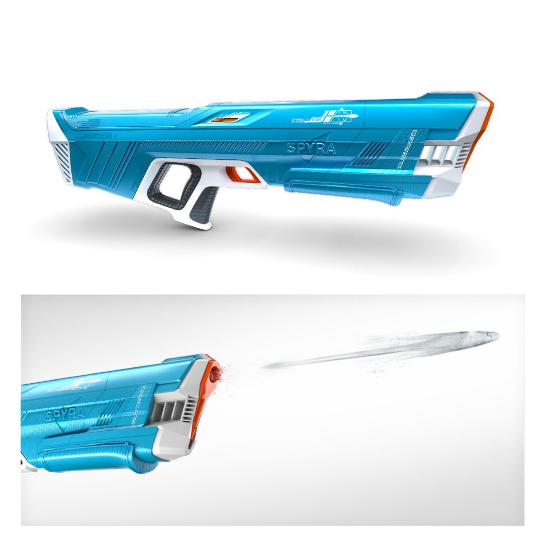 High-tech electric water gun SPYRA SpyraThree-Blue New | eBay