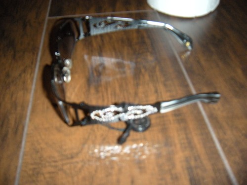 Jimmy Crystal Sunglasses Black Sunglasses Black Jimmy Crystal Sunglasses $98 - Picture 7 of 8