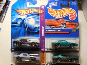 hot wheels green camaro