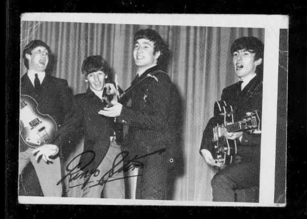 1964 Topps Beatles 3rd Series Trading Card #149 Ringo Starr Black